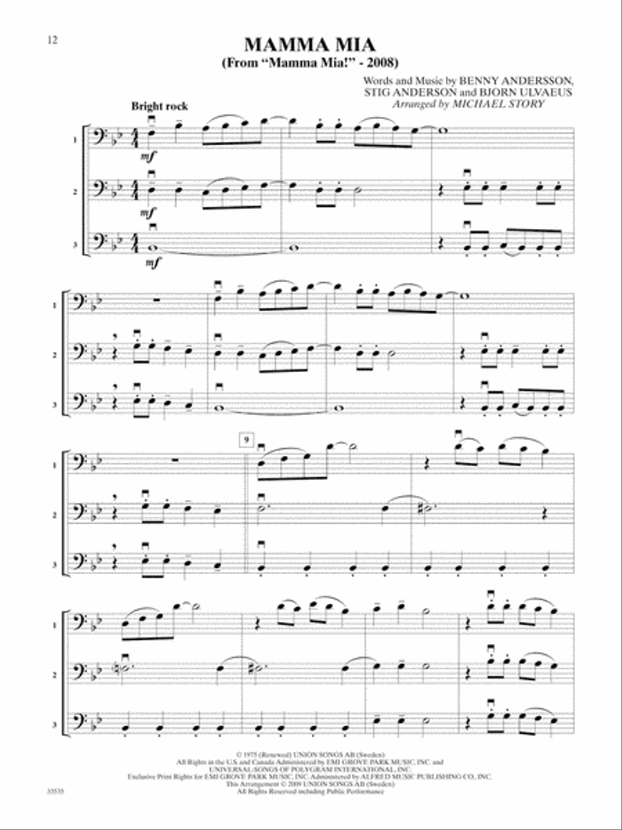 Movie Trios for All Small Ensemble scores gallery preview page 5