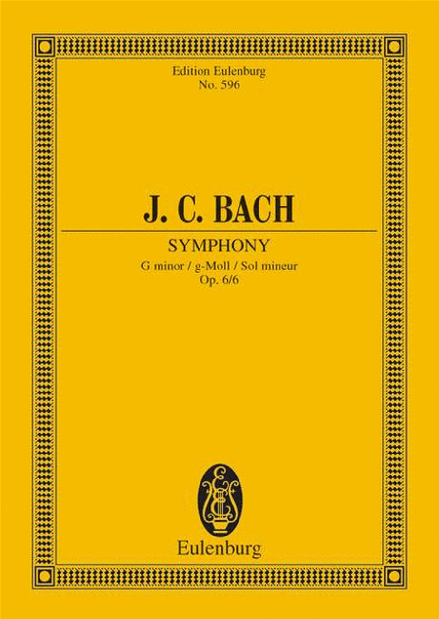 Symphony G minor Symphony G minor Orchestra scores gallery preview page 1