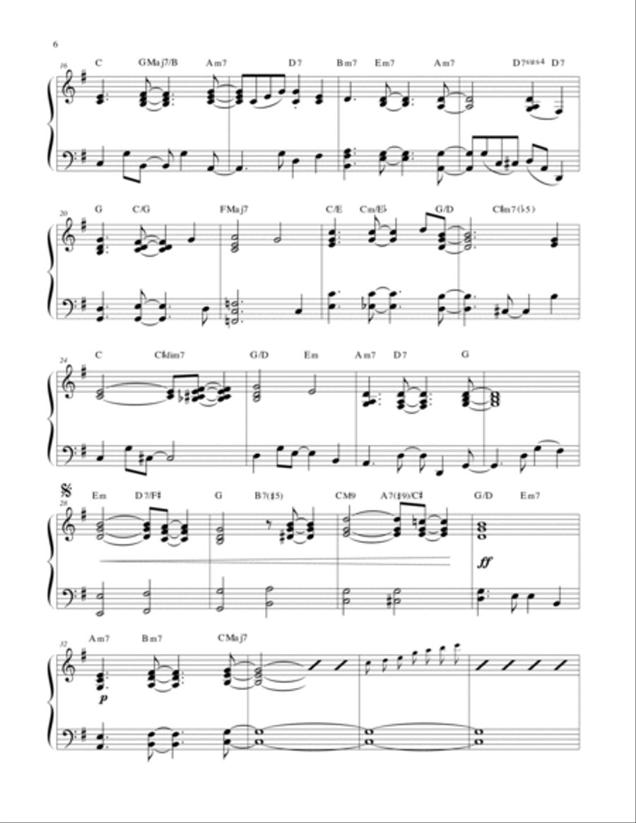 For the Beauty of the Earth collection Piano Solo scores gallery preview page 6