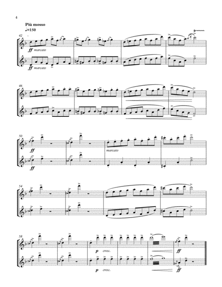 In The Hall Of The Mountain King Bb Clarinet Duet-Score and Parts image number null