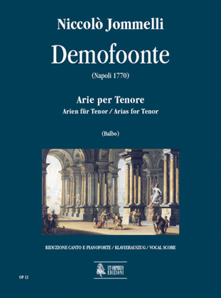 Book cover for Demofoonte. Arias for Tenor
