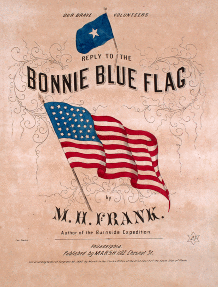 Reply to the Bonnie Blue Flag