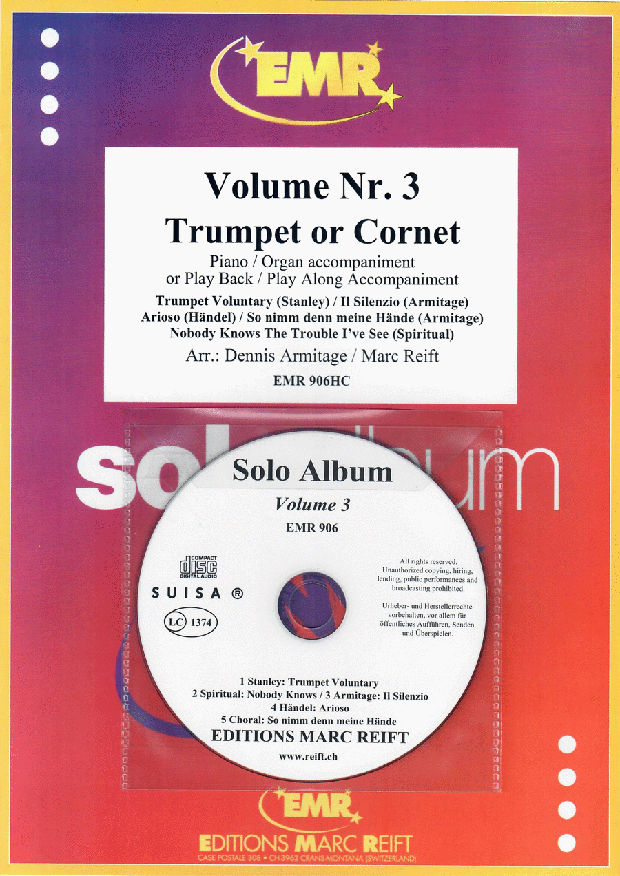 Solo Album Volume 03 Cornet scores gallery preview page 1
