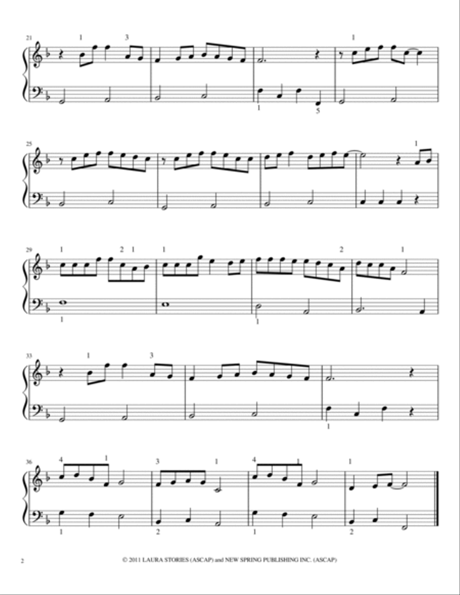 Blessings Piano Method scores gallery preview page 2