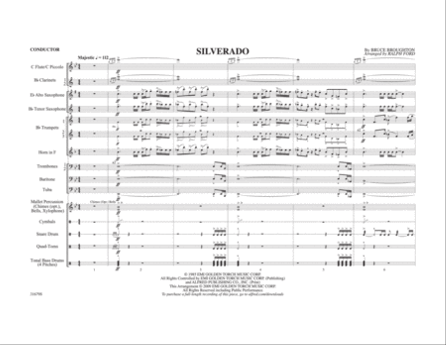 Silverado Marching Band scores gallery preview page 2