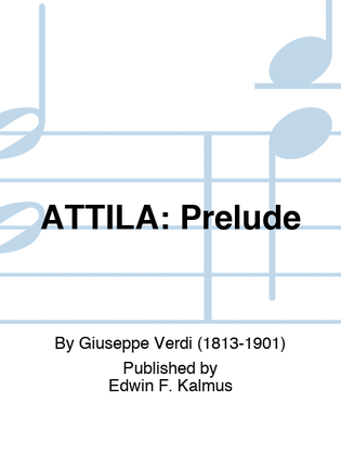 Book cover for ATTILA: Prelude