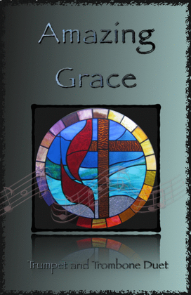 Amazing Grace, Gospel style for Trumpet and Trombone Duet