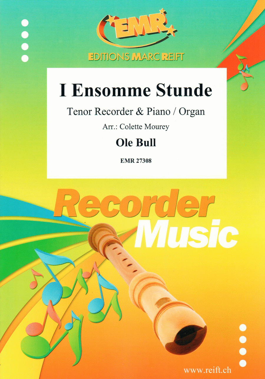 I Ensomme Stunde I Ensomme Stunde Tenor Recorder scores gallery preview page 1
