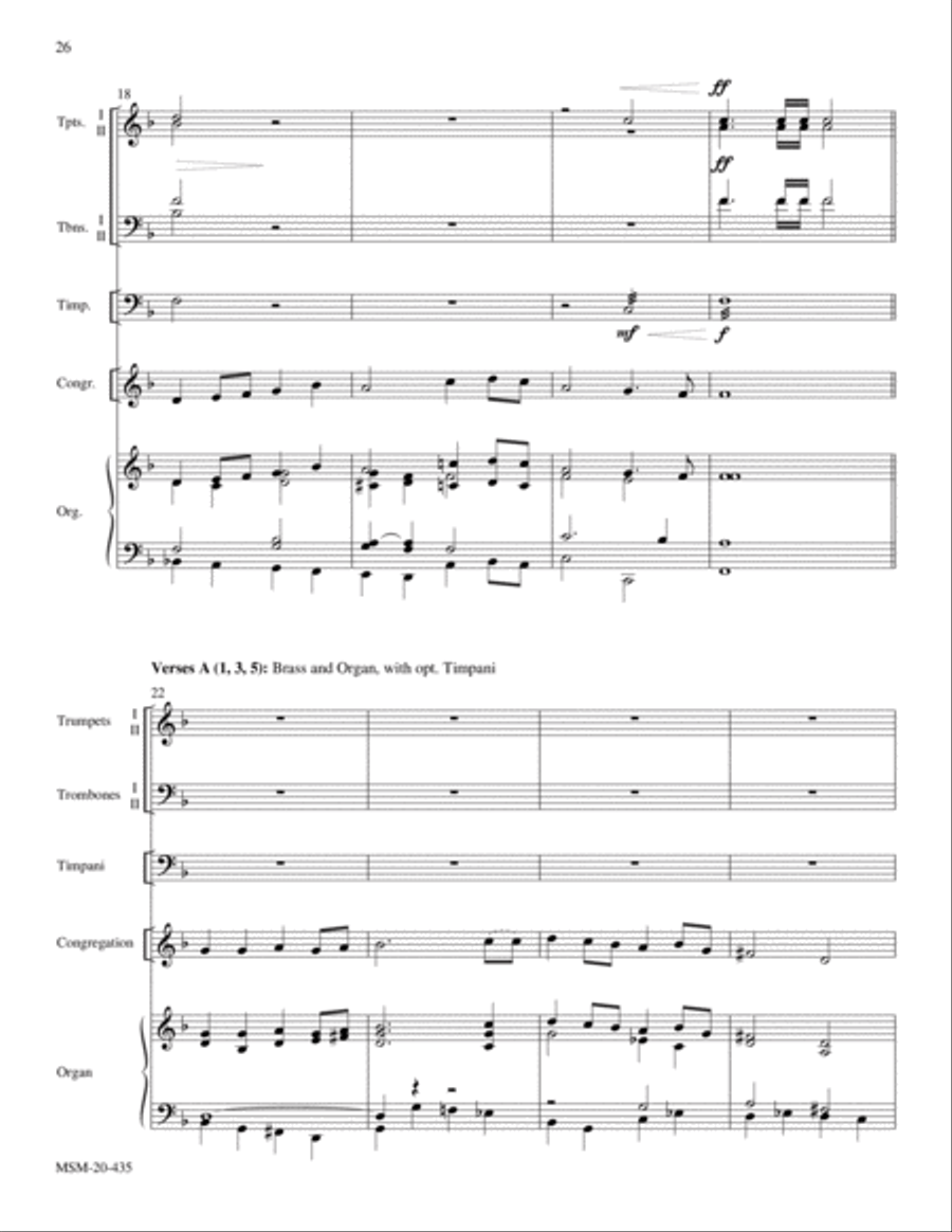 SALVE FESTA DIES Choir scores gallery preview page 4