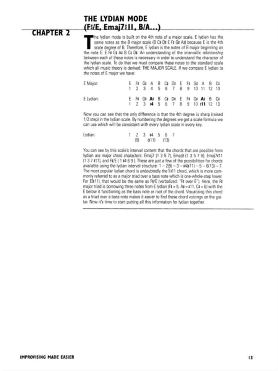 Frank Gambale -- Improvisation Made Easy Electric Guitar scores gallery preview page 6