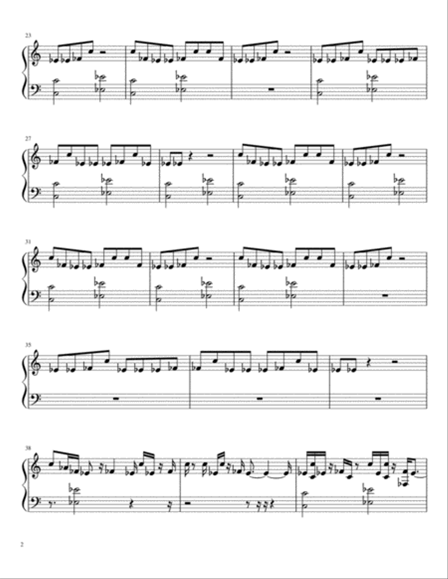 Four Square Four Square Easy Piano scores gallery preview page 2