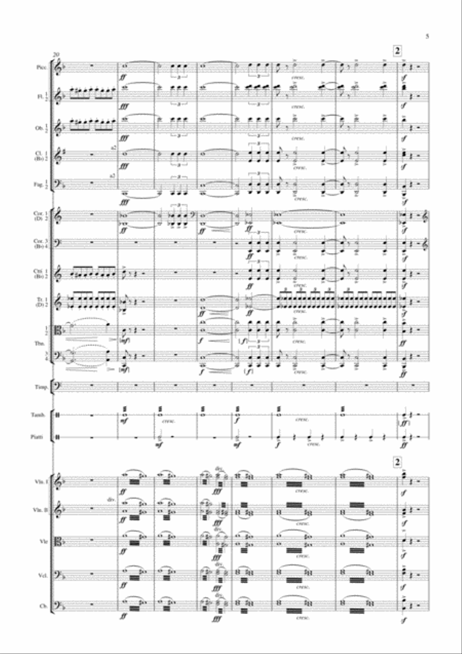 St John's Night on Bare Mountain Orchestra scores gallery preview page 6