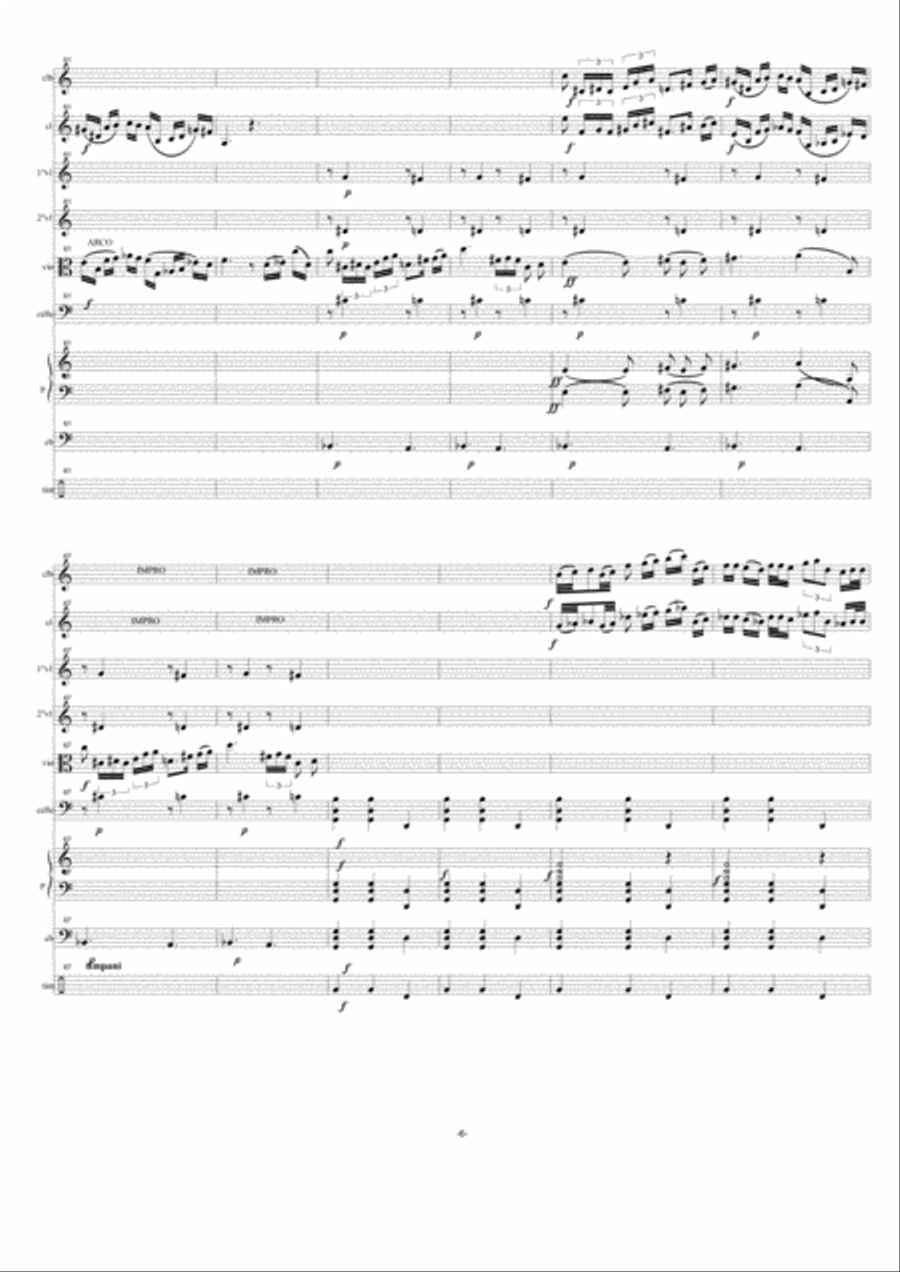 Histoire d'un Sicilian a Pàris Chamber Orchestra scores gallery preview page 6