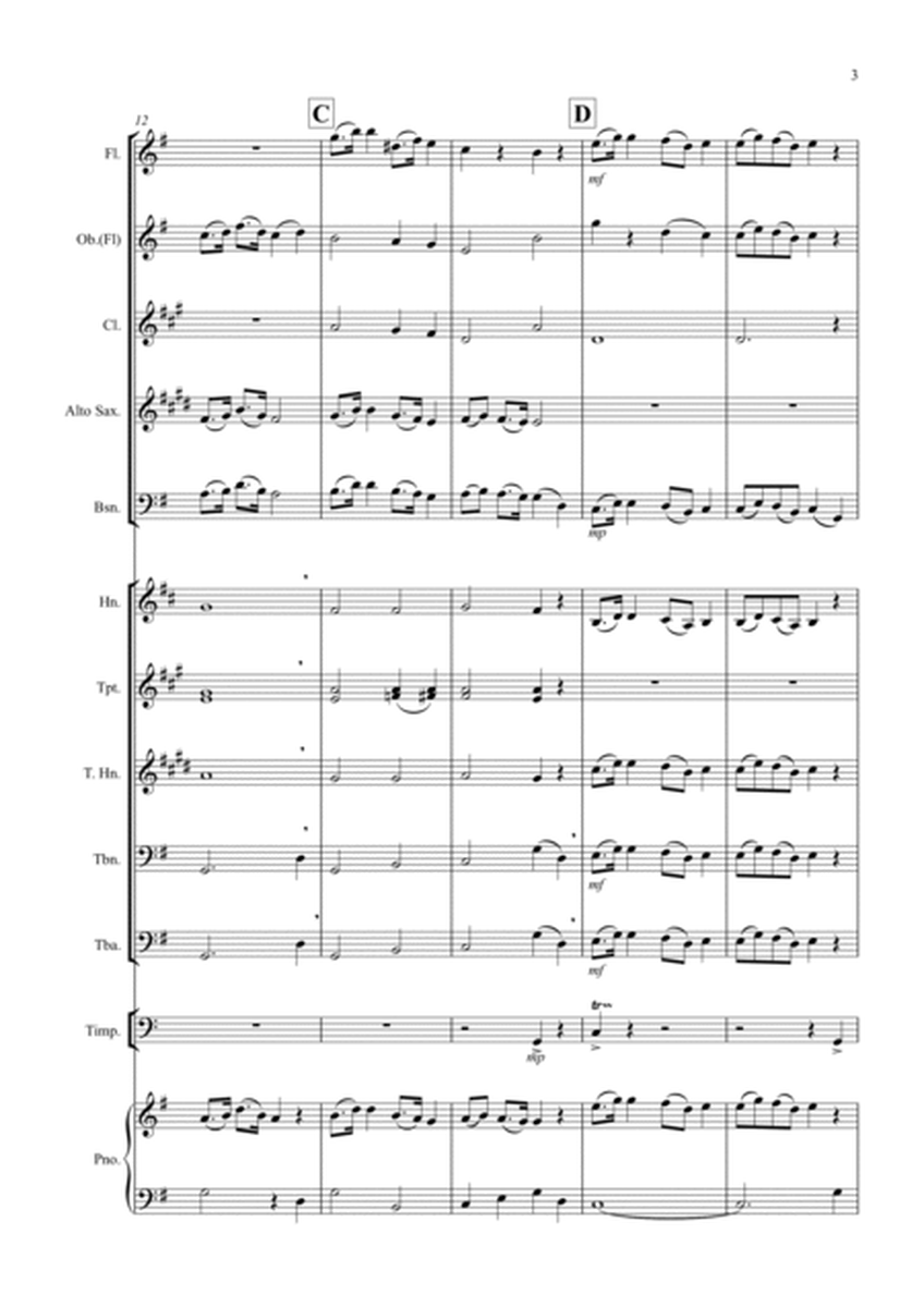 Largo (from the 'New World Symphony') for School Wind Band image number null