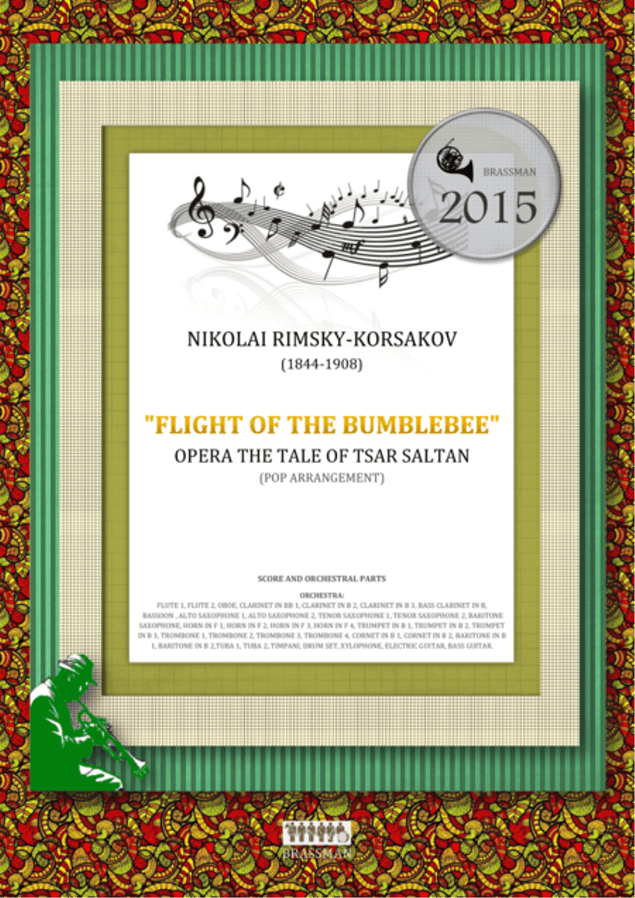 Flight Of The Bumblebee Marching Band scores gallery preview page 1