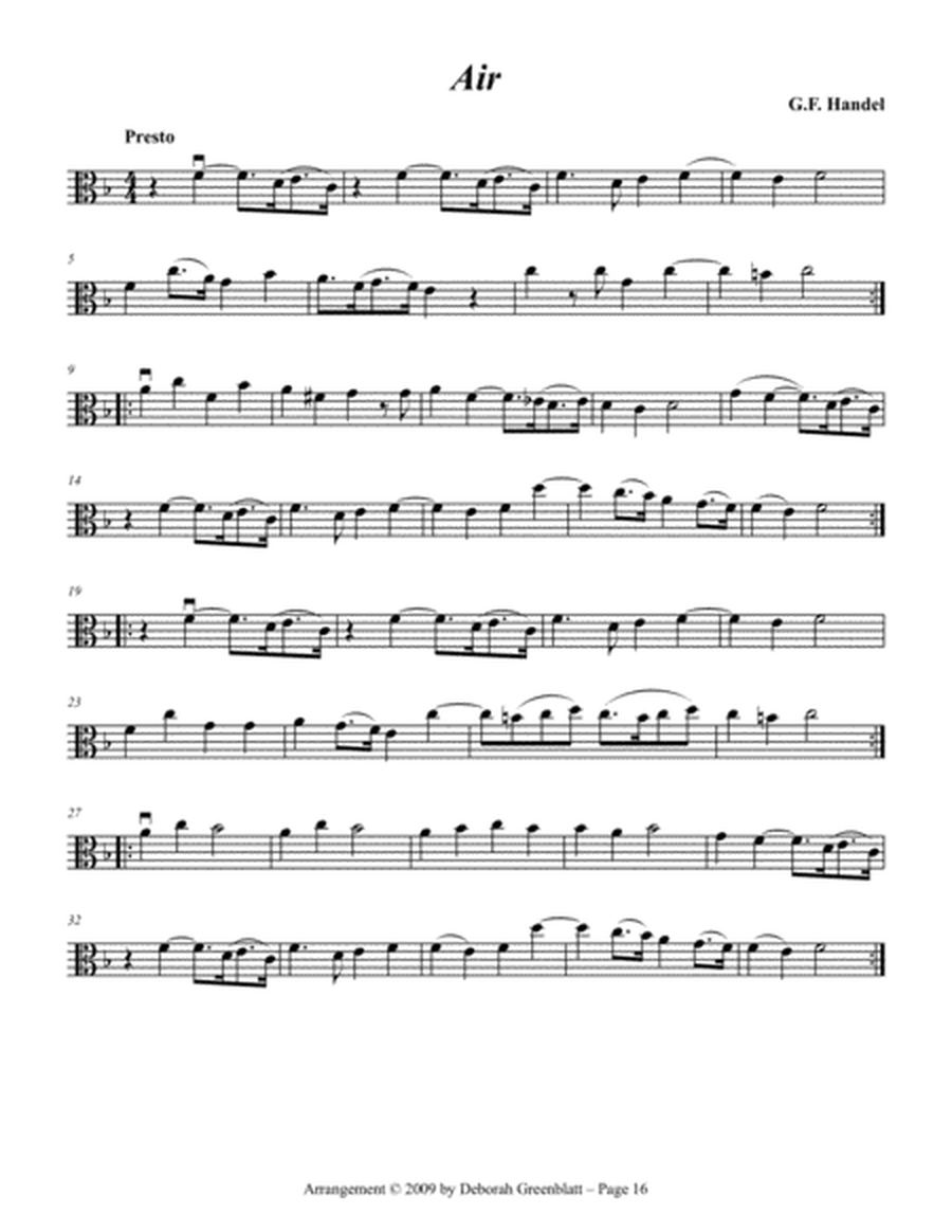 Wedding Trios for Strings - Viola B
