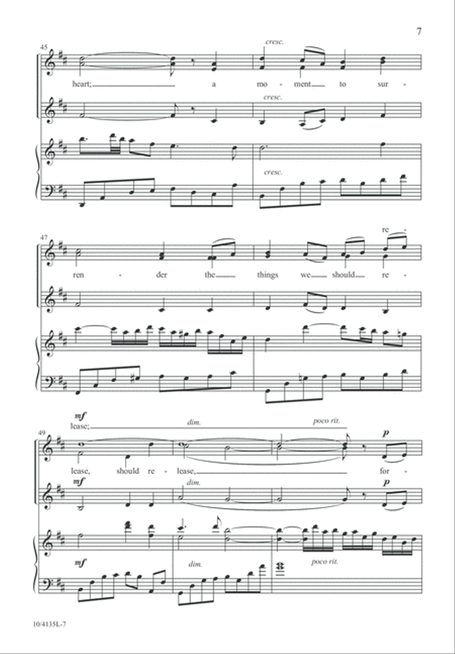 The Time for Turning SSA scores gallery preview page 8