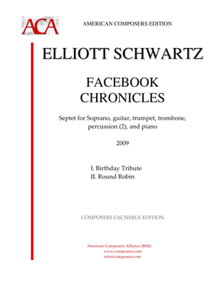 [Schwartz] Facebook Chronicles