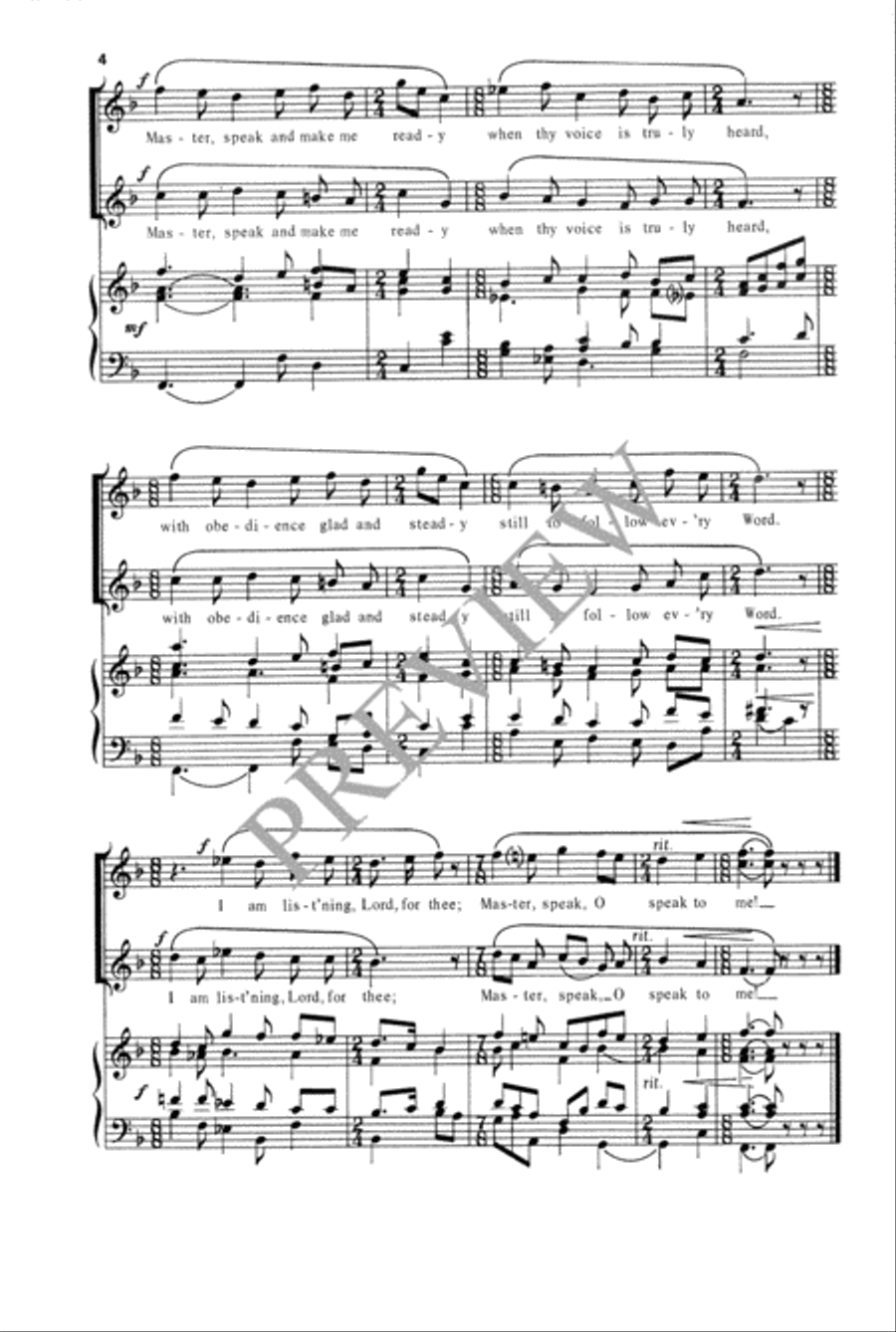 Master, Speak SA scores gallery preview page 5