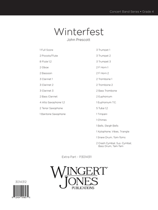 Winterfest - Full Score