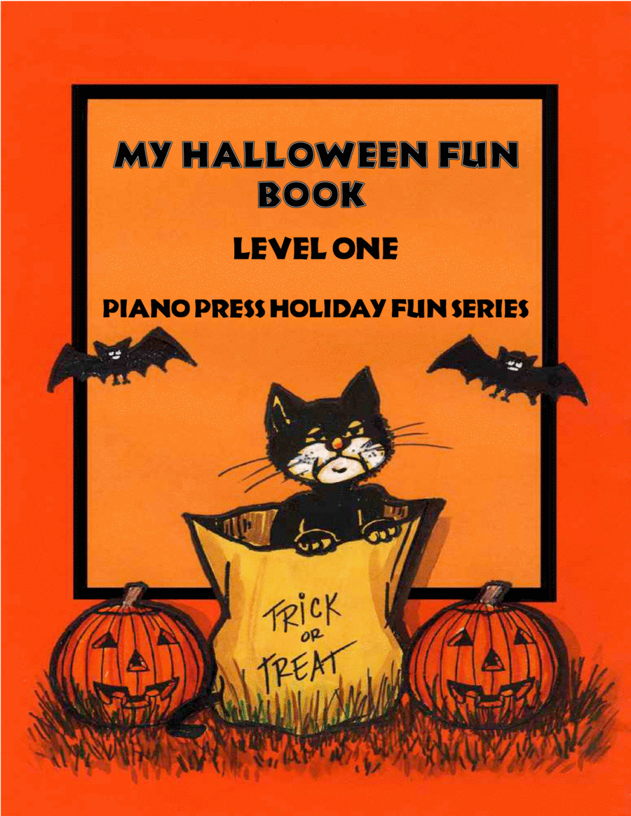 My Halloween Fun Book Level One Piano Method scores gallery preview page 1