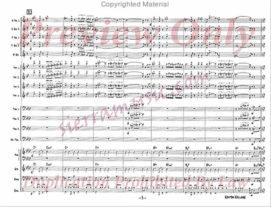 Kenton Kollage Kenton Kollage Big Band scores gallery preview page 6