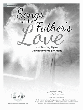Book cover for Songs of the Father's Love