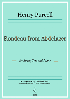 Rondeau from Abdelazer - String Trio and Piano (Full Score and Parts)