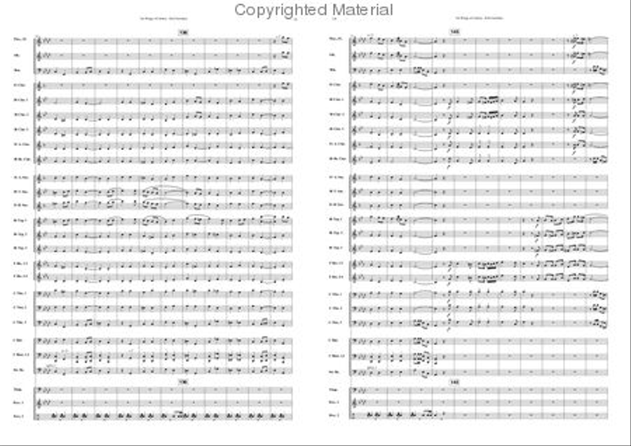On Wings of Liberty On Wings of Liberty Concert Band scores gallery preview page 8