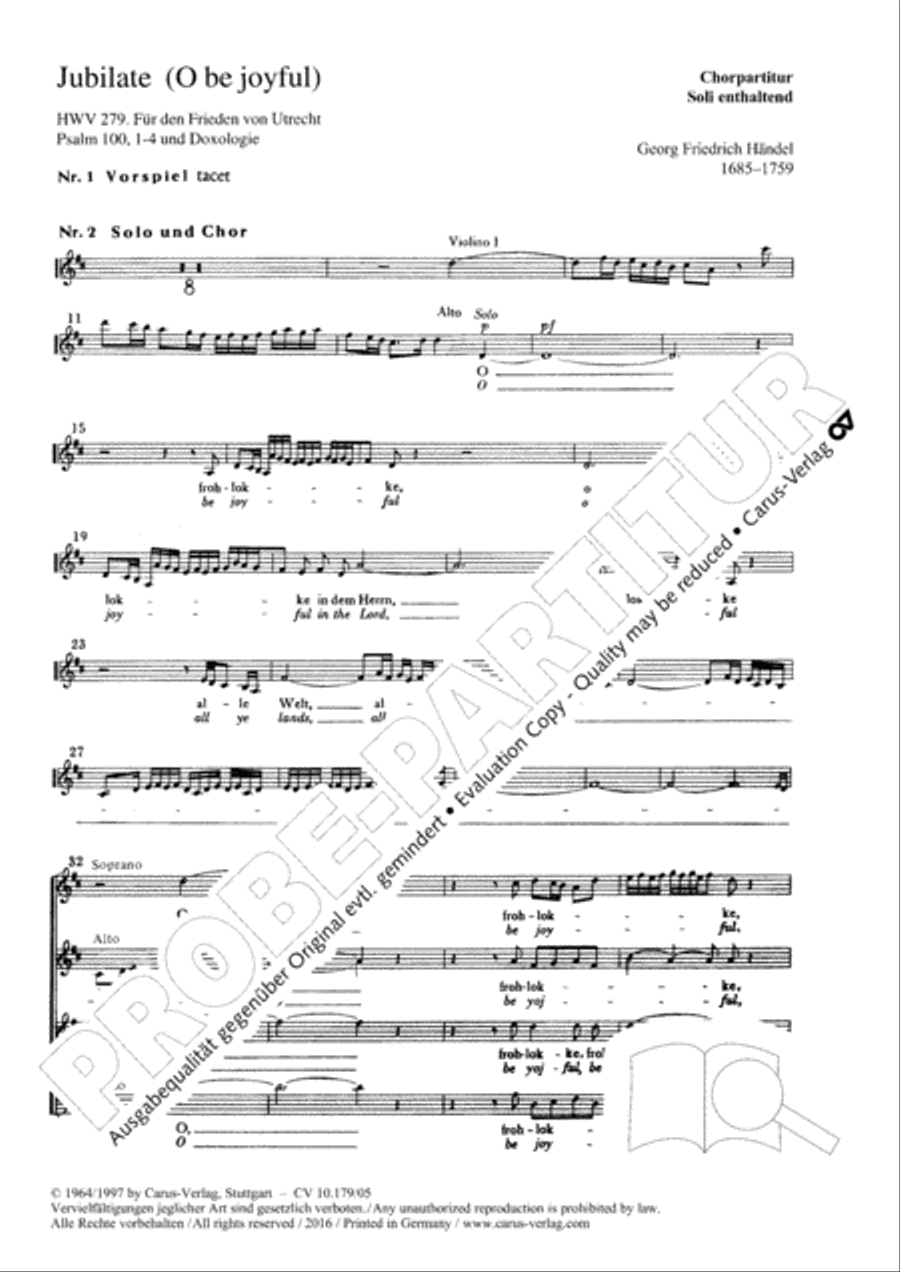 O be joyful O be joyful SSAATTBB scores gallery preview page 2