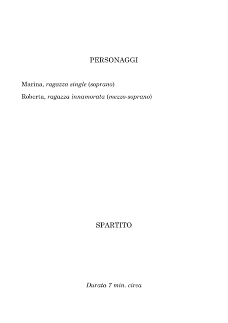 Paola Magnanini: UN PAIO IN TRE (ES-22-063) Voice scores gallery preview page 5