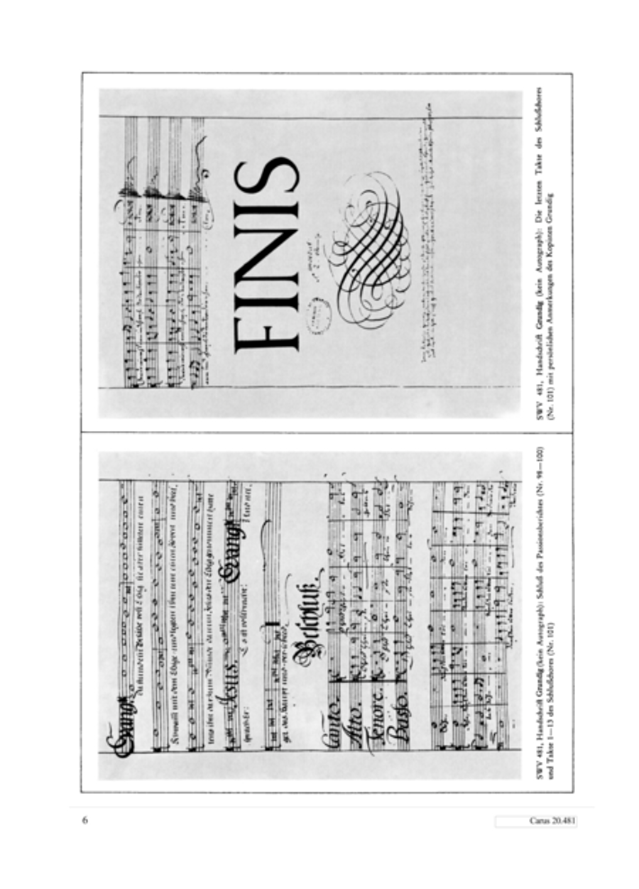 St. John Passion / The Passion of our Lord and Saviour Jesus Christ 4-Part scores gallery preview page 7