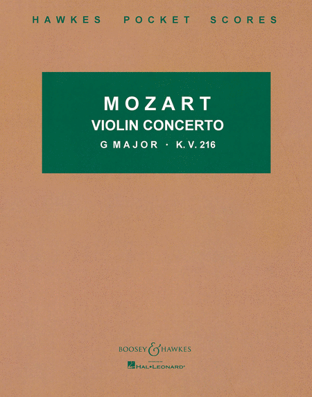 Violin Concerto in G Major, K.V. 216
