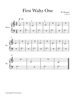 First Waltz One