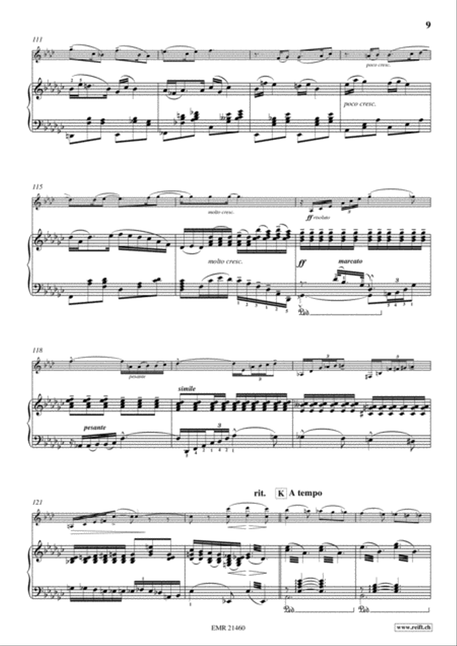 Concerto No. 8 Euphonium scores gallery preview page 9
