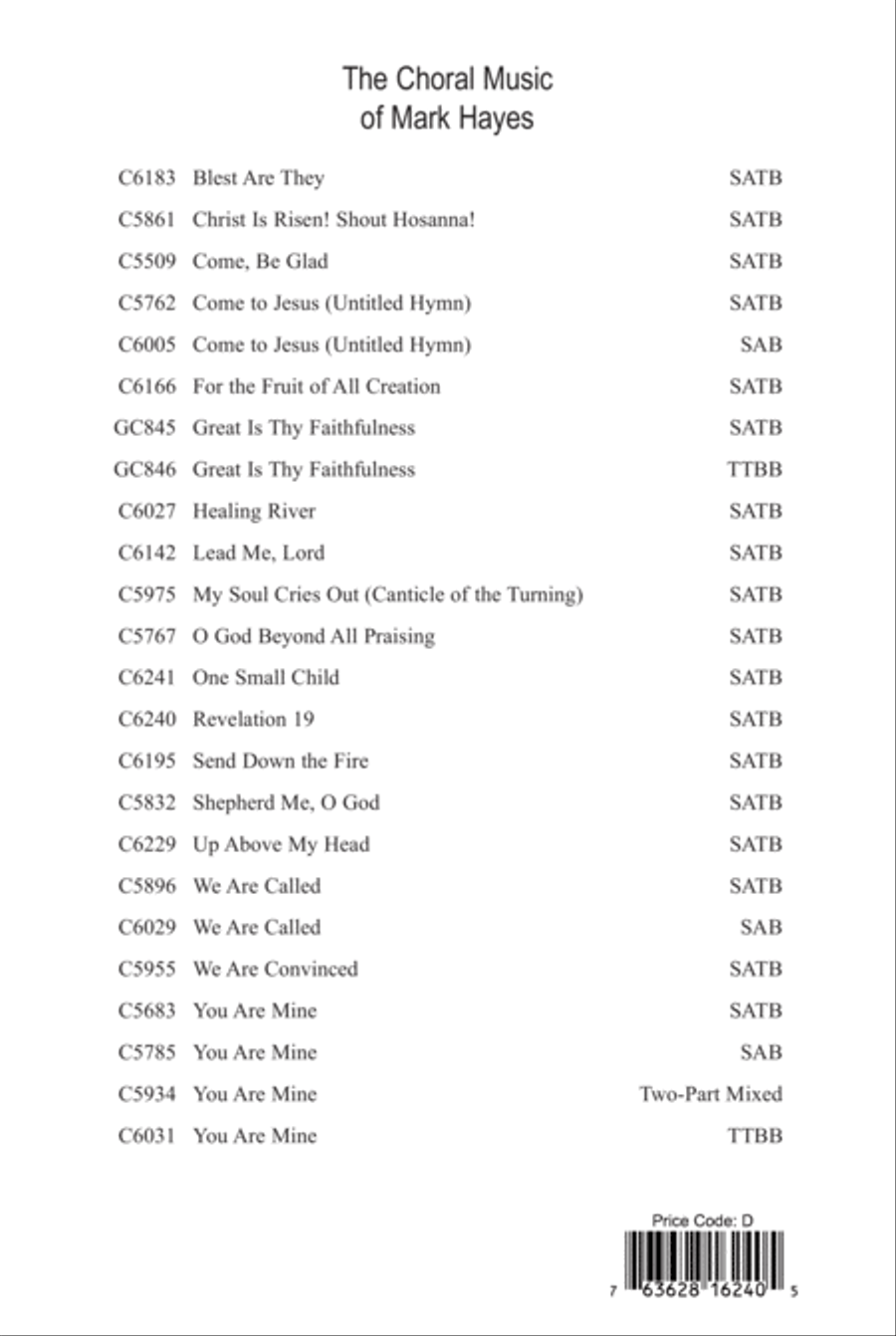 Revelation 19 Choir scores gallery preview page 12
