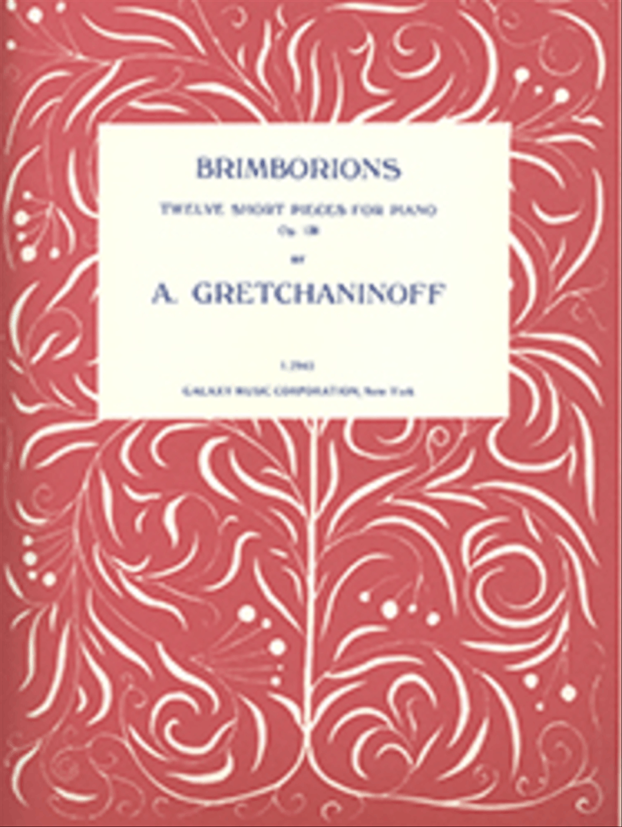 Brimborions, Op. 138 Brimborions, Op. 138 Piano Solo scores gallery preview page 1