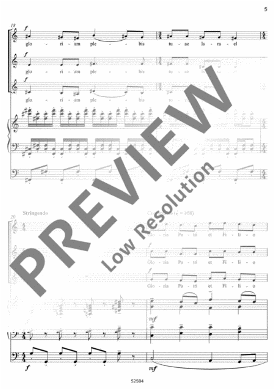 Nunc dimittis Nunc dimittis SSA scores gallery preview page 6