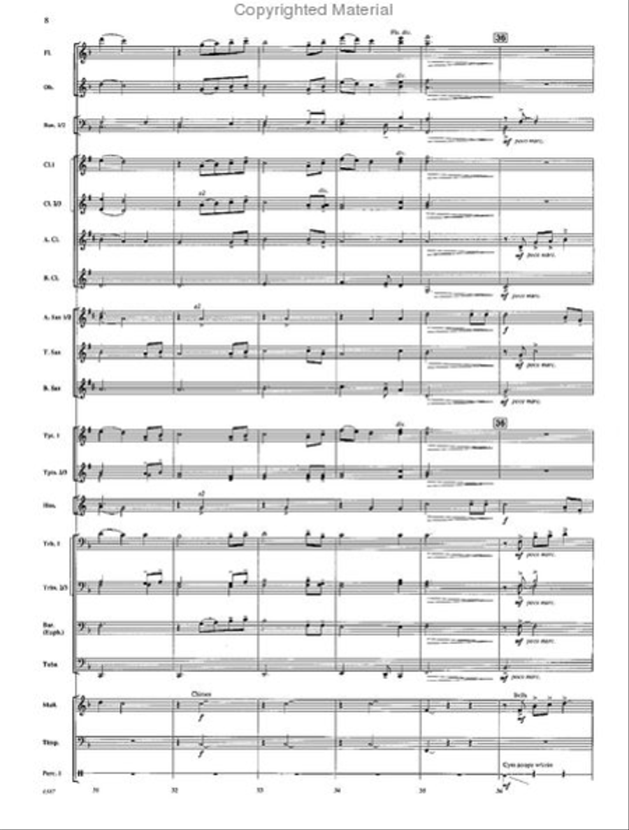 A Child's Lullaby Big Band scores gallery preview page 7