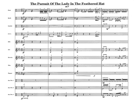 Pursuit Of The Lady In The Feathered Hat, The w/Tutor Tracks