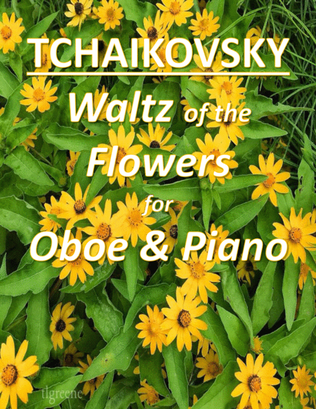 Book cover for Tchaikovsky: Waltz of the Flowers from Nutcracker Suite for Oboe & Piano