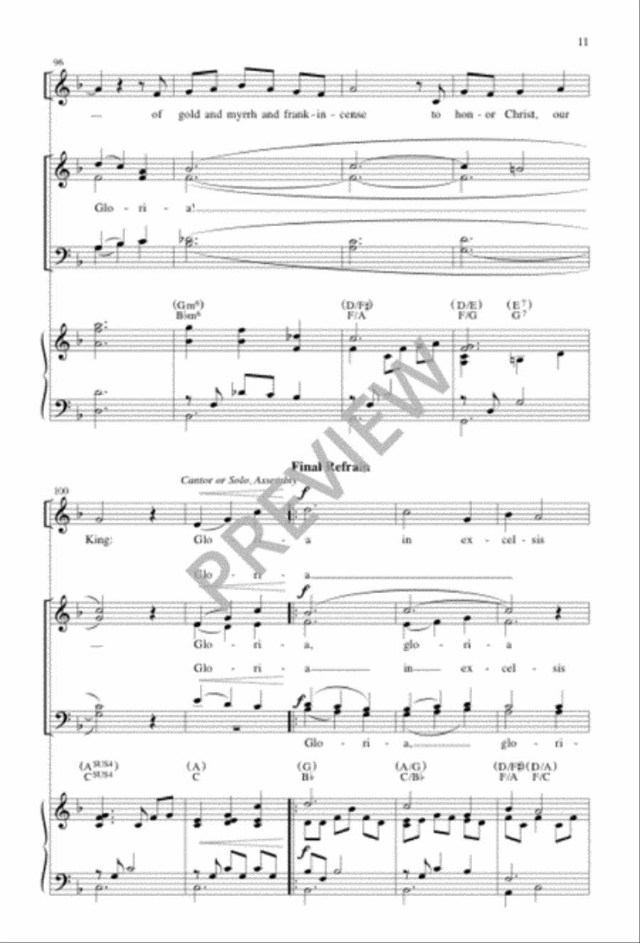 That Holy Night That Holy Night 4-Part scores gallery preview page 11