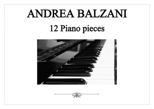 🎼12 Piano Pieces [PIANO SCORE] (Collection)