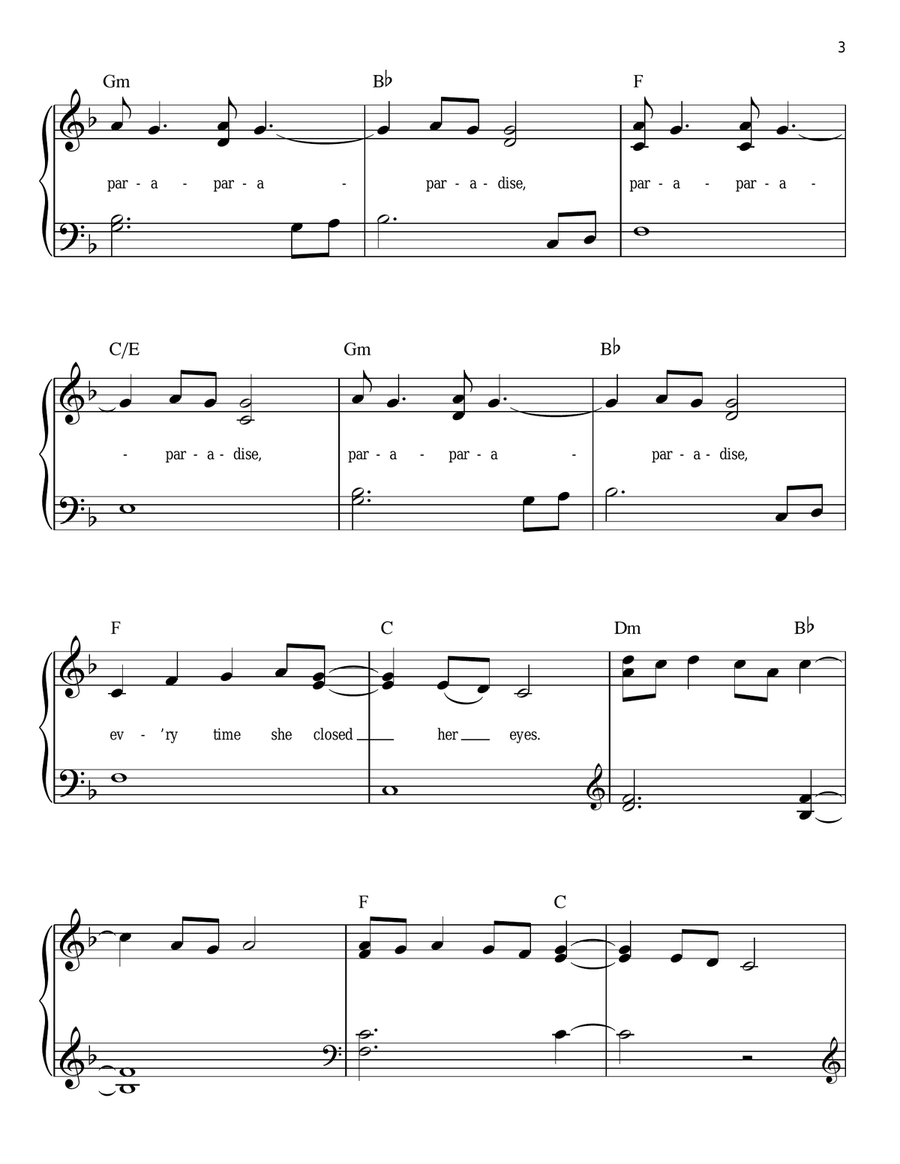 Paradise Voice scores gallery preview page 3