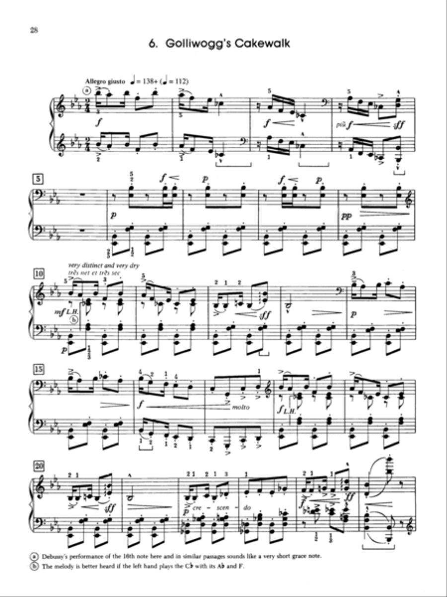 Children's Corner Children's Corner Piano Solo scores gallery preview page 4
