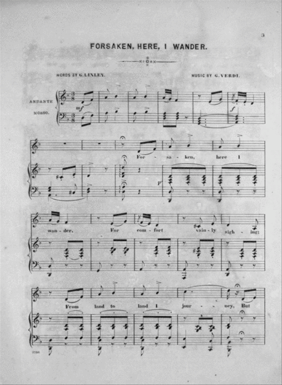 Forsaken Here I Wander Voice scores gallery preview page 2