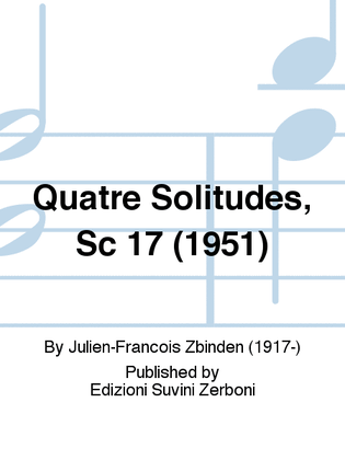 Quatre Solitudes, Sc 17 (1951)