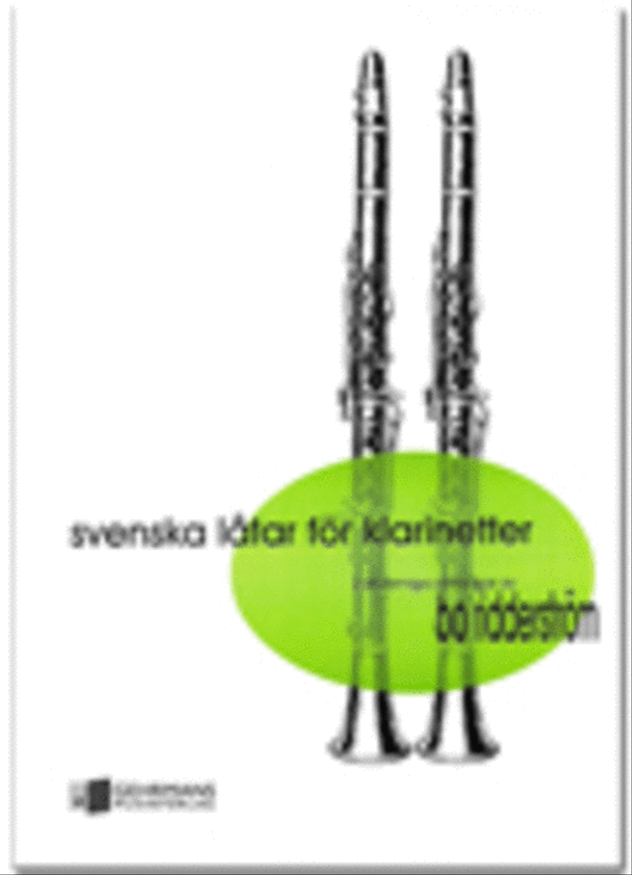 Svenska latar for klarinetter Clarinet Duet scores gallery preview page 1