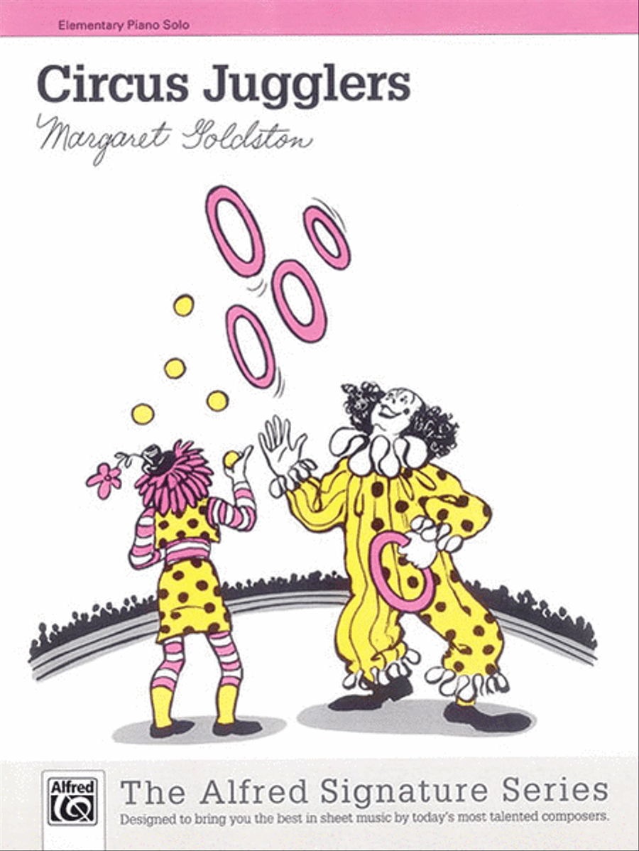Circus Jugglers Easy Piano scores gallery preview page 1