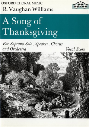 Book cover for A Song of Thanksgiving